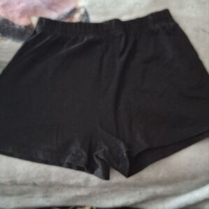 Girls Black Shorts